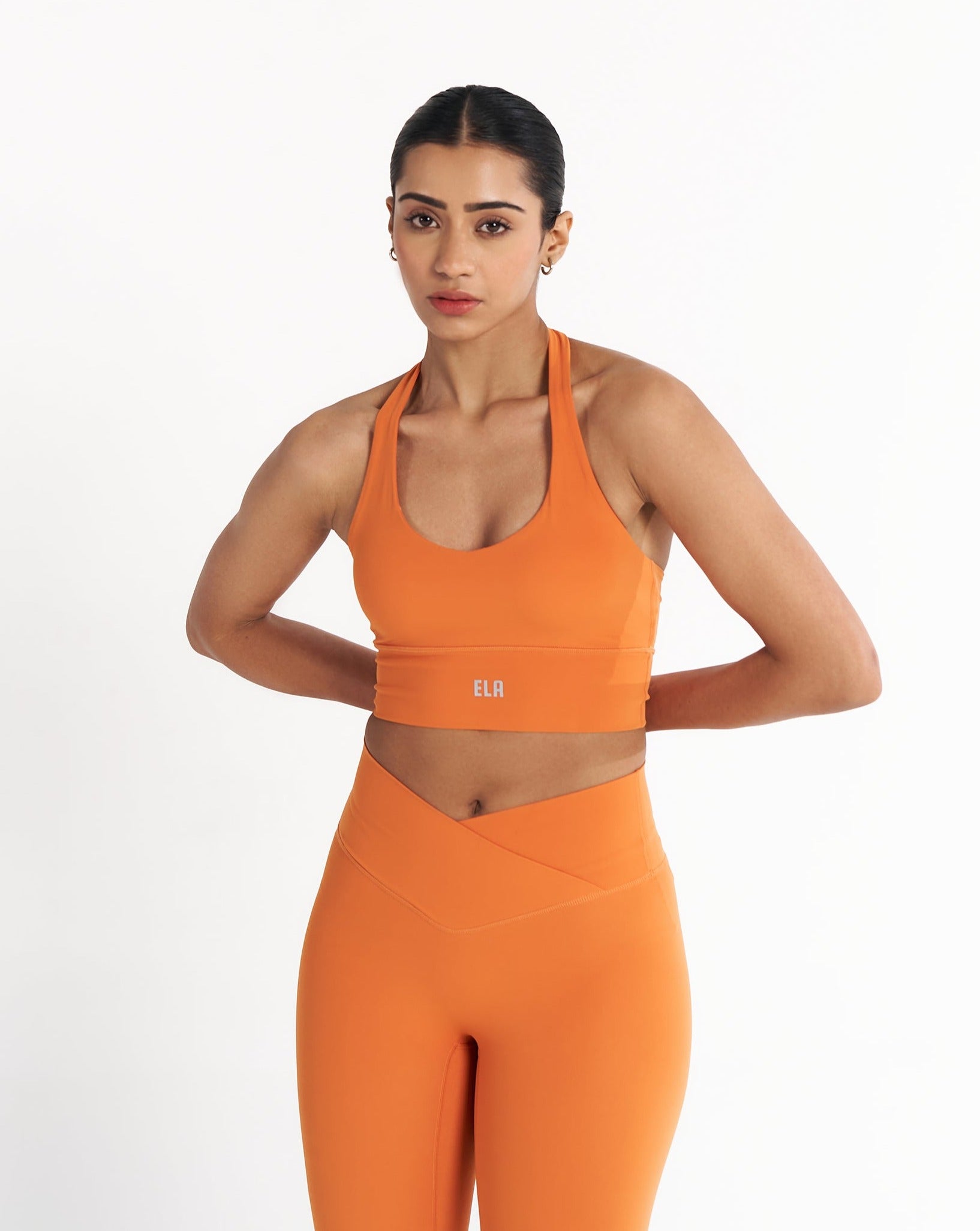 Yellow Oranges Print Yoga U Neck Orange Sports Bra With Padded Cups For  Women Perfect For Pilates, Gym, And Raceback From Dianweiliu, $13.12