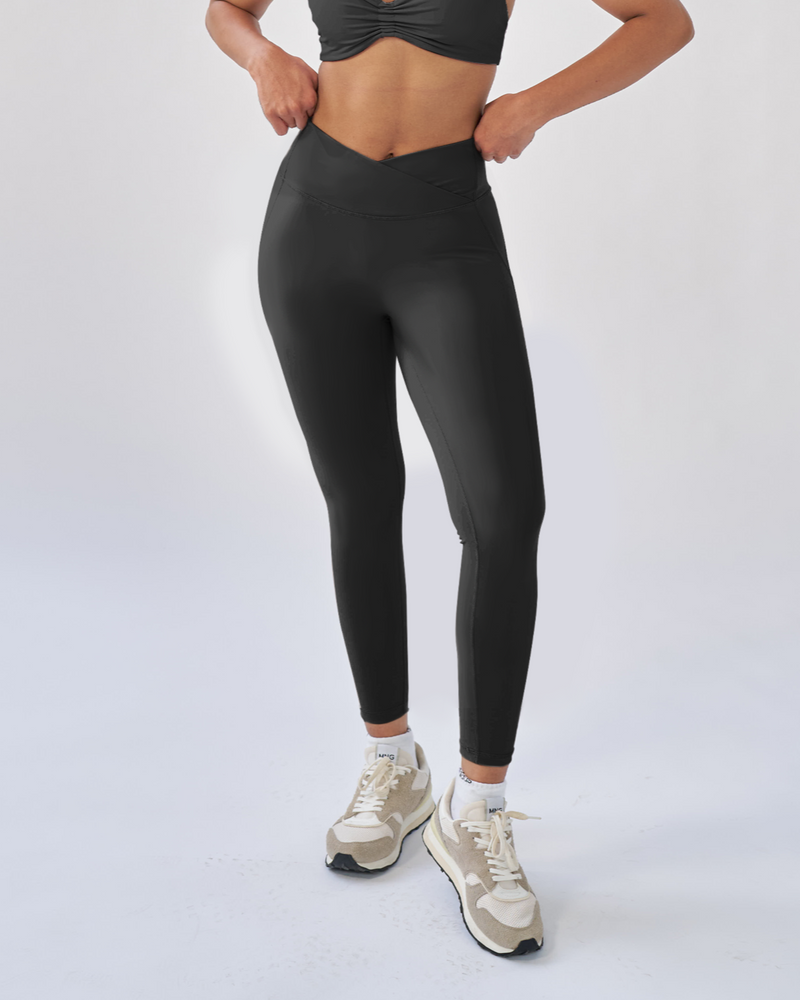 Butterbod™ Booty Sculpt Hourglass legging - Gloss Black