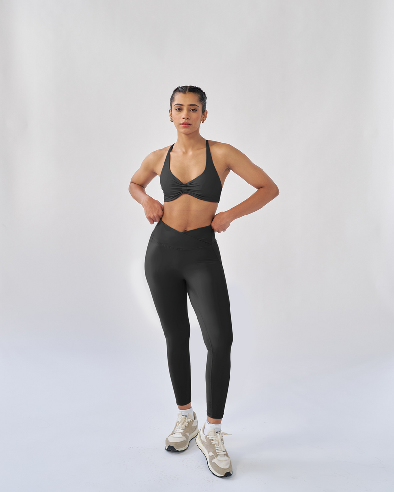 Butterbod™ Booty Sculpt Hourglass legging - Gloss Black