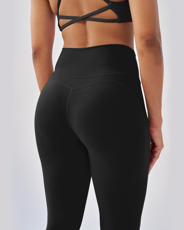 Butterbod™ Booty Sculpt Hourglass legging - Gloss Black