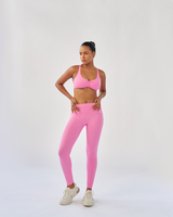 Butterbod™ Ruched Bralette - Cowgirl Pink