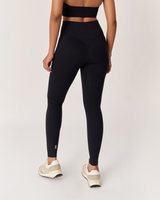 Ultraflex Wrap Waist Hourglass Legging - Black