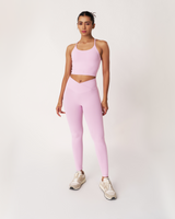 Ultraflex Wrap Waist Hourglass Legging - Pink Lavender