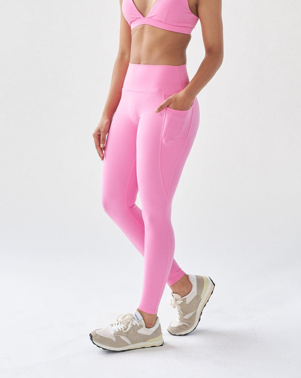 Sportbod™ Pocket Leggings - Cowgirl Pink
